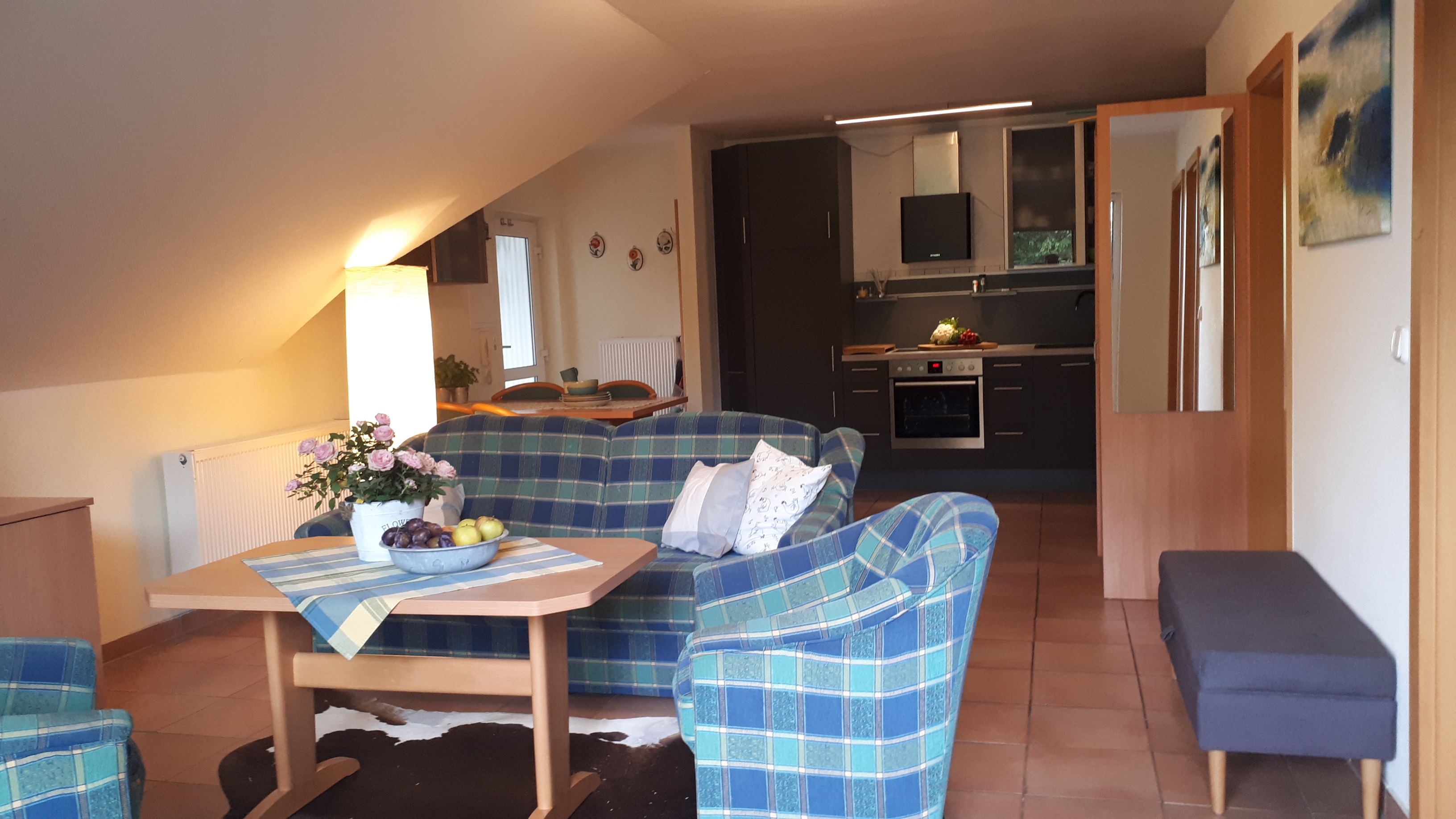 Wohnbereich Rosengarten